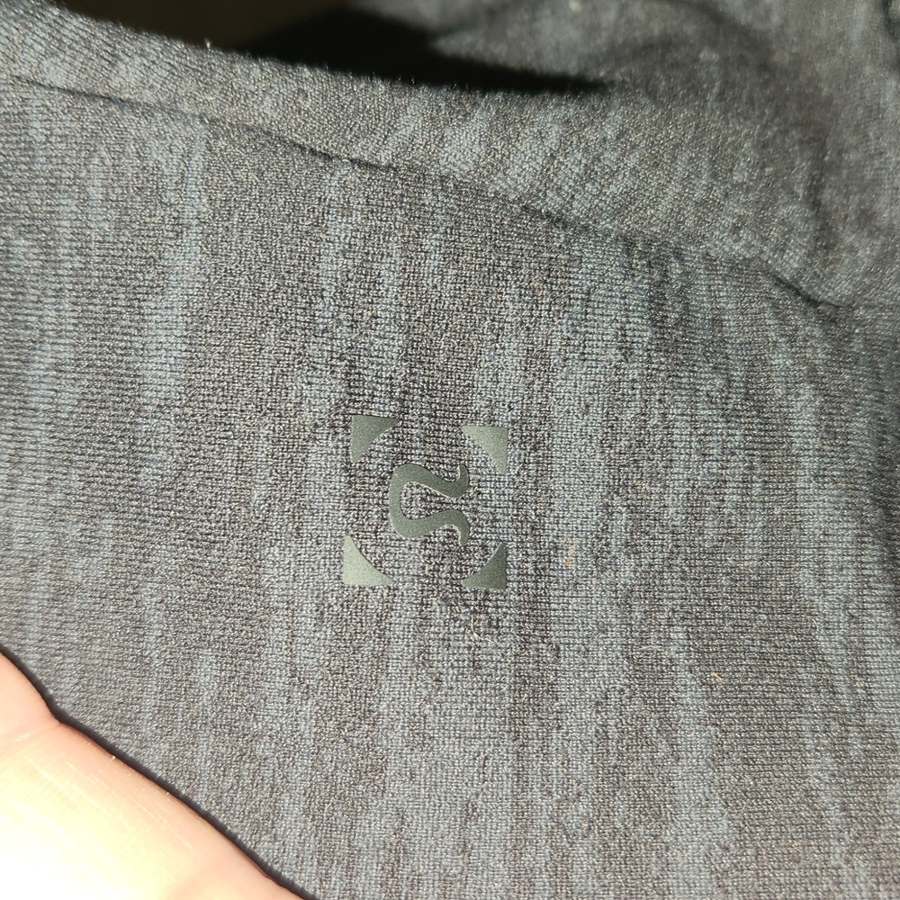 Lululemon City Sweat Full Zip Hoodie *Jacquard Black / Obsidian Large - Picture 11 of 13
